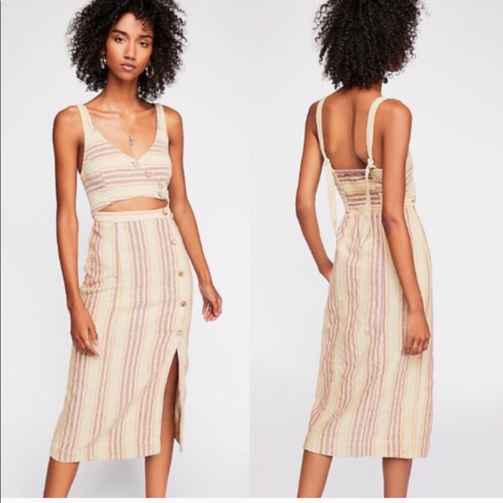 Free People Endless Summer Ultraviolet Midi Dress